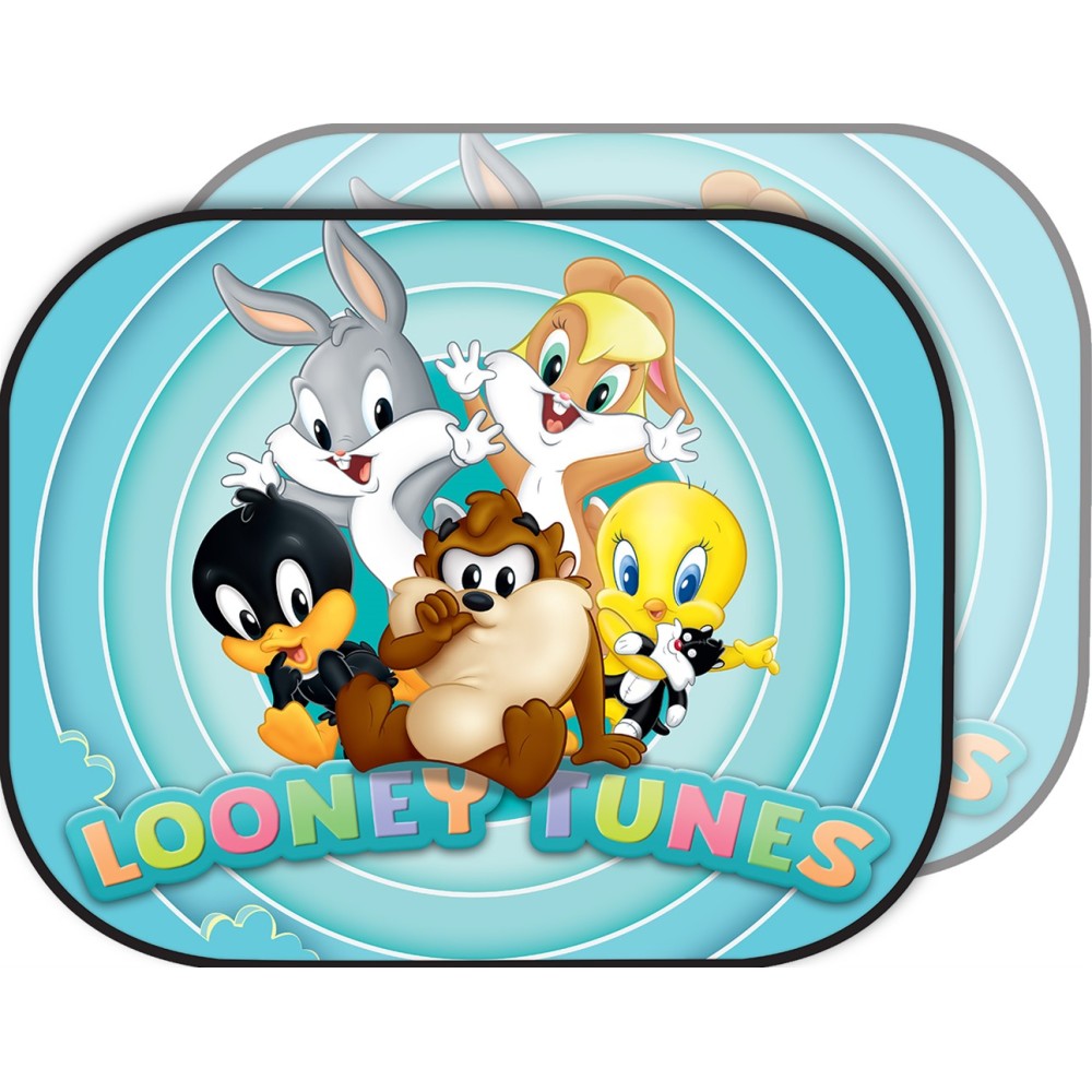 Κουρτινάκια Πλαϊνά Με Βεντούζα Baby Looney Tunes (44cm x 35cm)