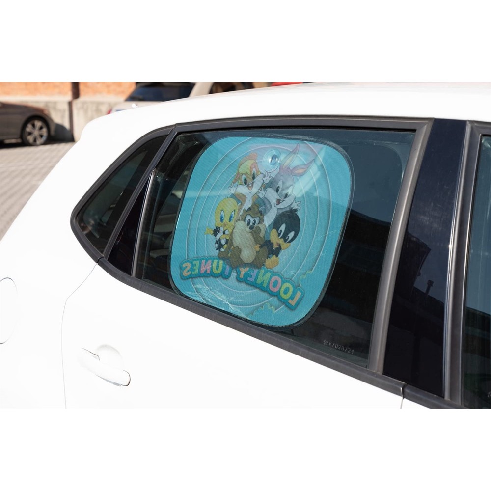 Κουρτινάκια Πλαϊνά Με Βεντούζα Baby Looney Tunes (44cm x 35cm)