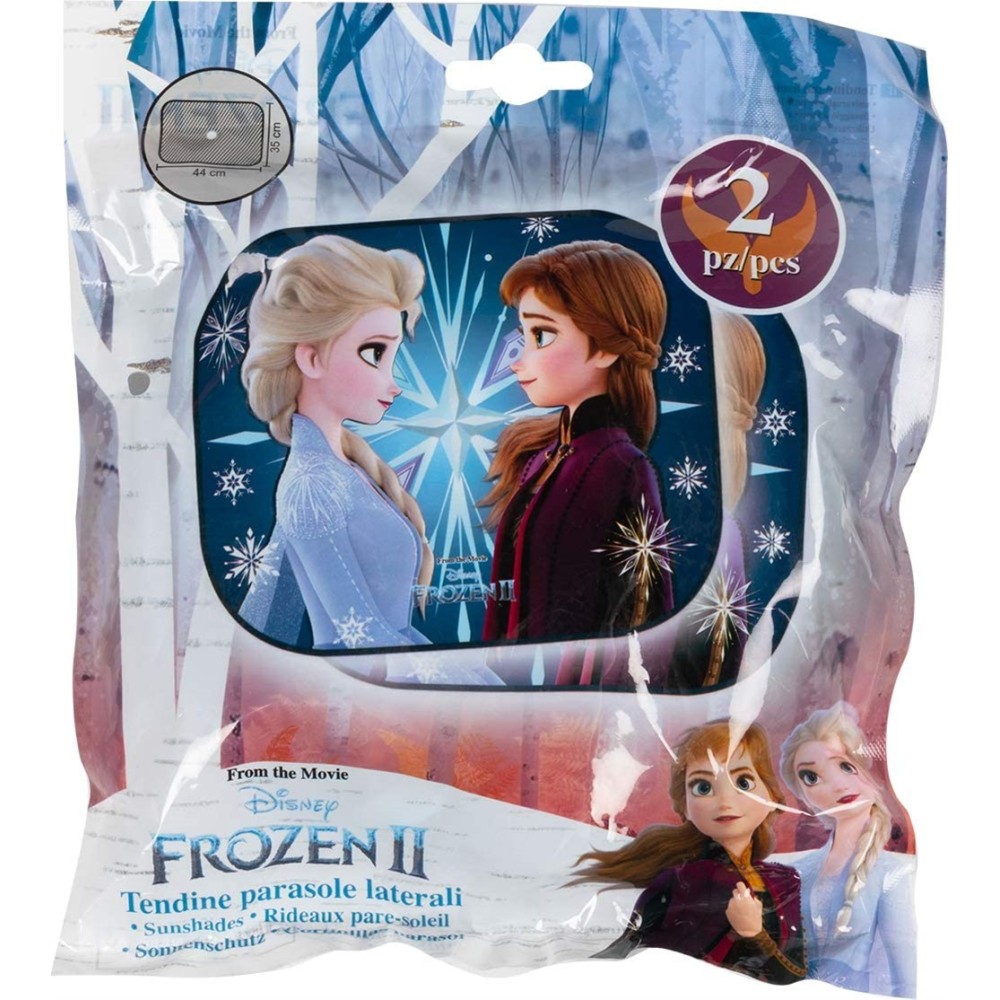 Κουρτινάκια Πλαϊνά Με Βεντούζα Frozen (44cm x 35cm)