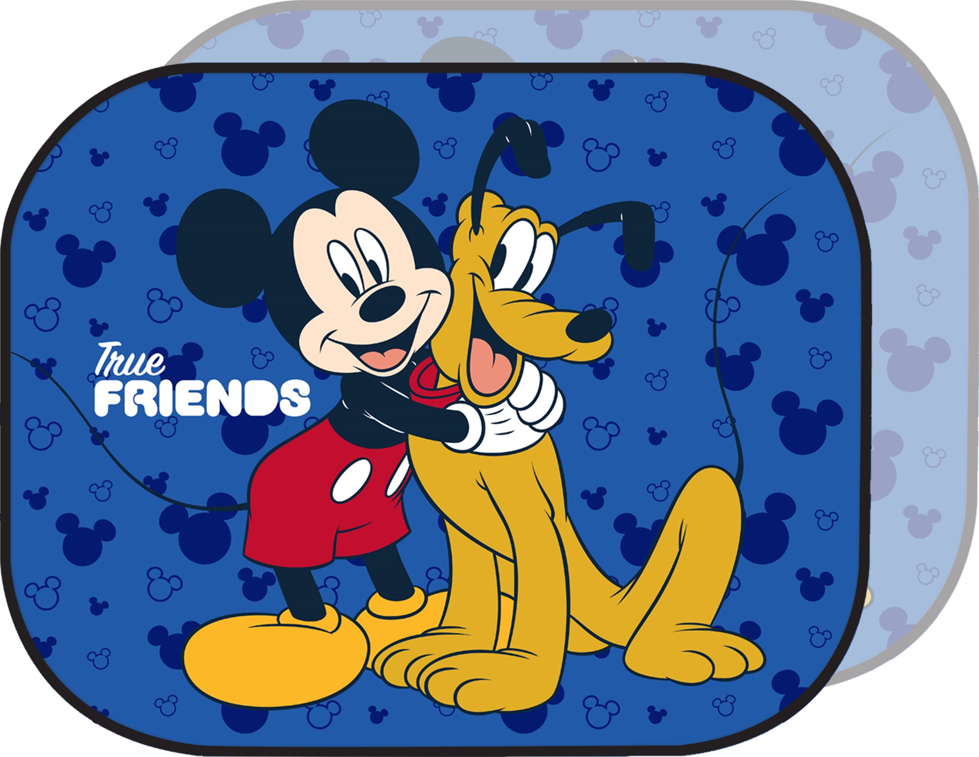 Κουρτινάκια Πλαϊνά Με Βεντούζα Mickey & Pluto (44cm x 35cm)