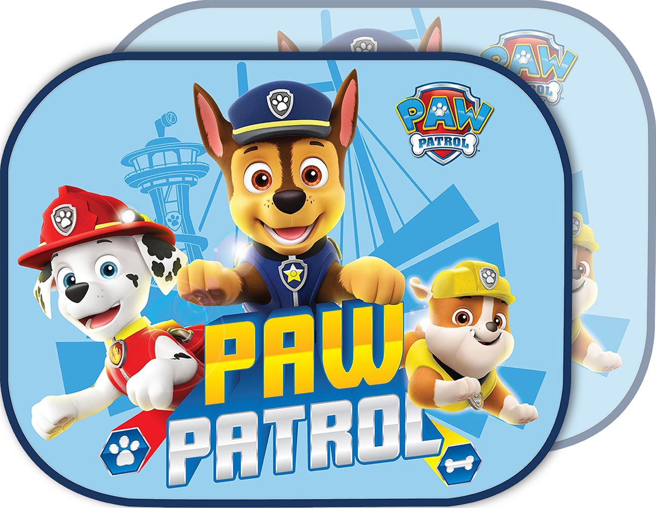 Κουρτινάκια Πλαϊνά Με Βεντούζα Paw Patrol (44cm x 35cm)