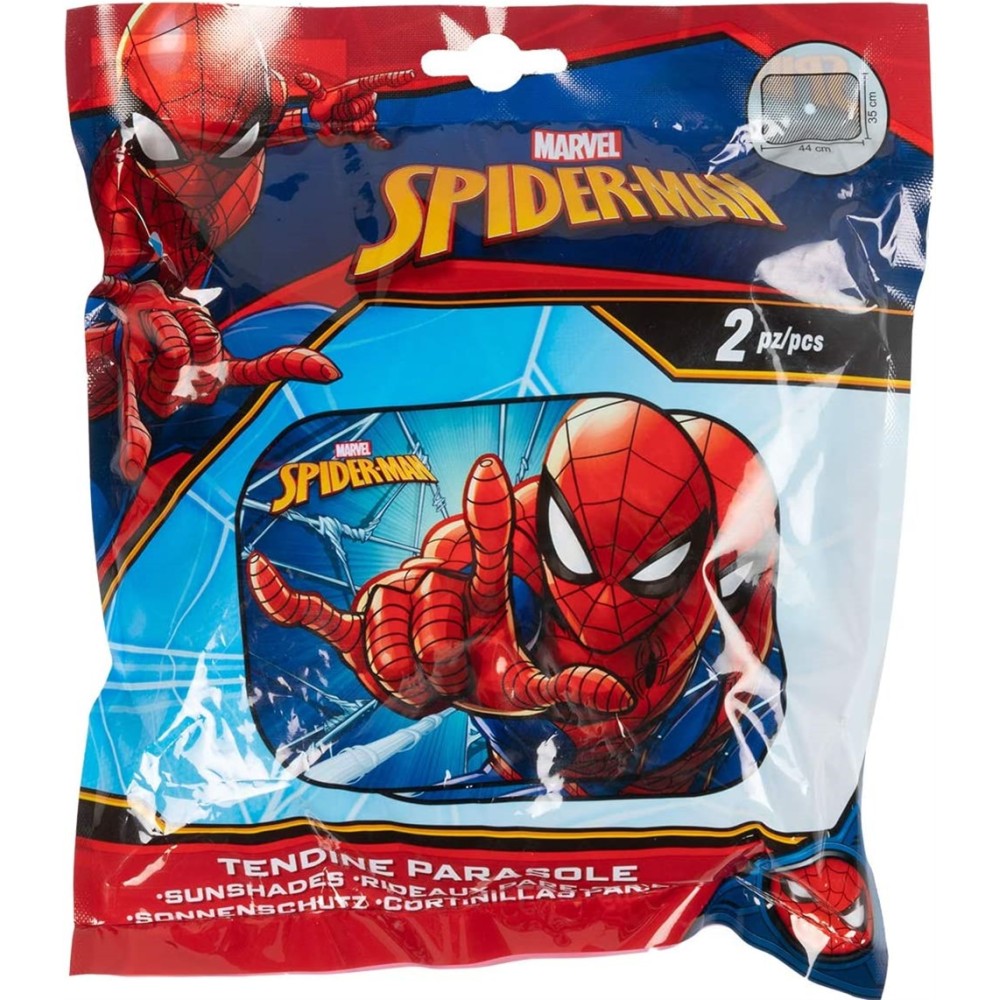 Κουρτινάκια Πλαϊνά Με Βεντούζα Spiderman (44cm x 35cm)