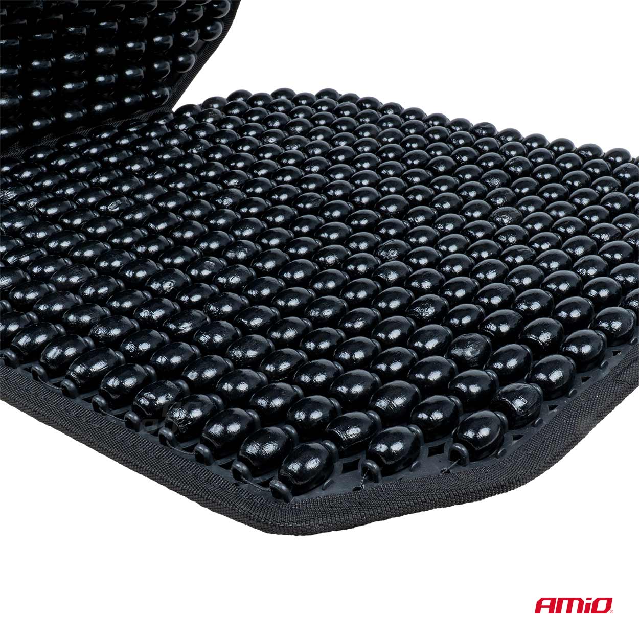 Amio - ΠΛΑΤΟΚΑΘΙΣΜΑ ΜΕ ΧΑΝΤΡΕΣ ΚΑΙ ΜΑΞΙΛΑΡΑΚΙ ΜΕΣΗΣ ΜΕ ΚΑΛΥΨΗ ΣΕ ΠΡΟΣΚΕΦΑΛΟ 126x44cm ΜΑΥΡΟ - 1 Τεμ. (03650/AM)