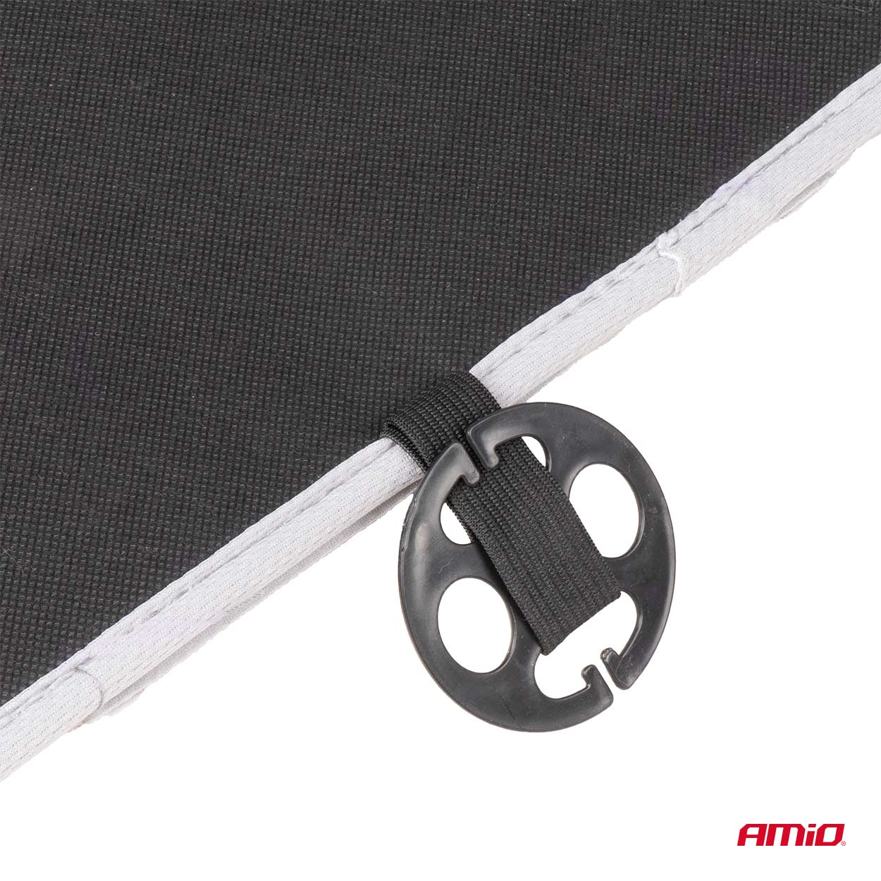 Amio - ΠΛΑΤΟΚΑΘΙΣΜΑ ΜΕ ΞΥΛΙΝΕΣ ΜΠΙΛΙΕΣ ΠΡΟΣΚΕΦΑΛΟ & ΥΠΟΣΤΗΡΙΞΗ ΣΤΗΝ ΜΕΣΗ ΓΚΡΙ/ΛΕΥΚΟ - 1 ΤΕΜ. (03647/AM)