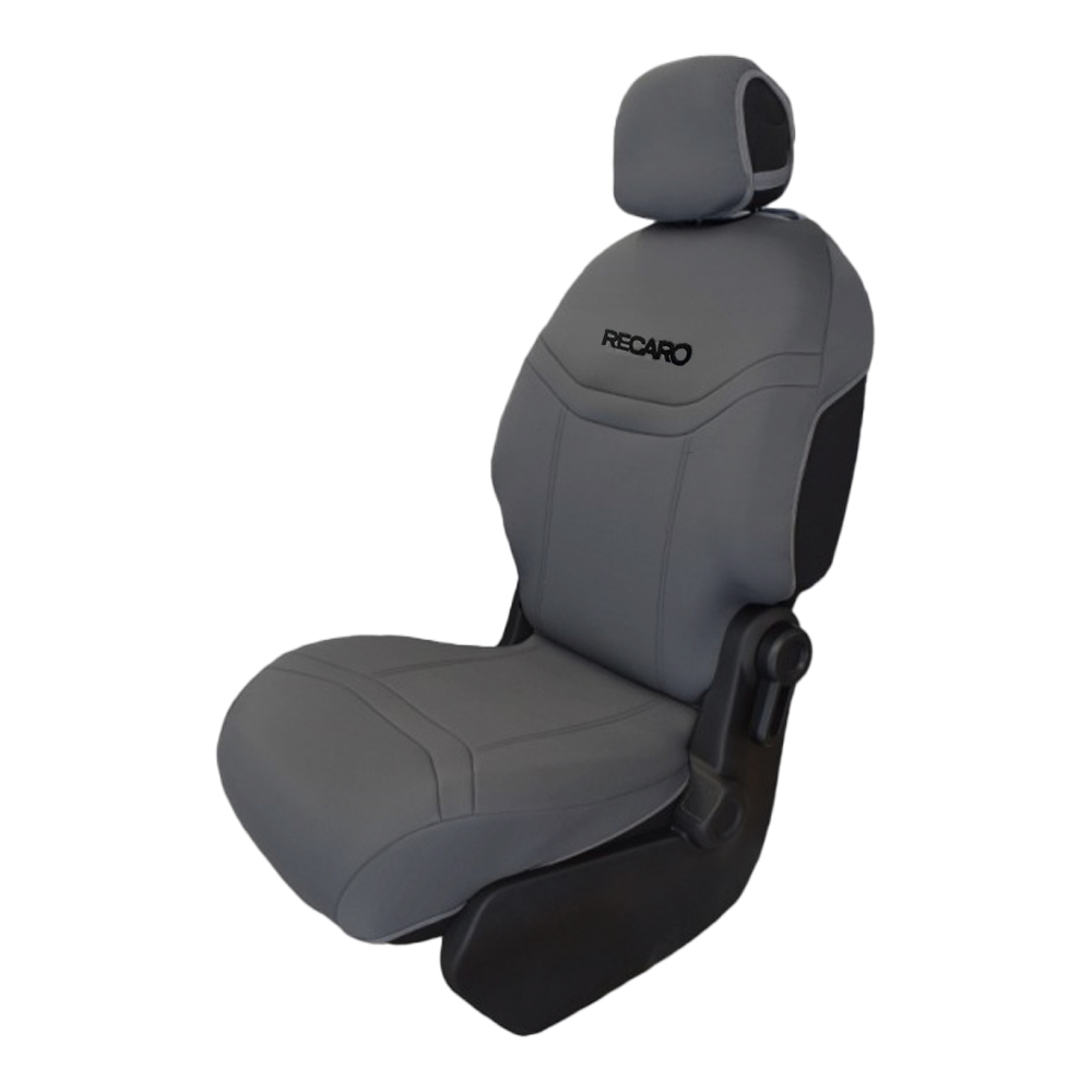 ΗΜΙΚΑΛΥΜΜΑΤΑ ΚΑΘΙΣΜΑΤΩΝ BUCKET RECARO ΓΚΡΙ ΜΕ ΥΠΟΔΟΧΗ ΠΡΟΣΚΕΦΑΛΟΥ ΜΕ VELCRO ΚΑΙ ΠΡΟΣΚΕΦΑΛΑ 2ΤΕΜ.