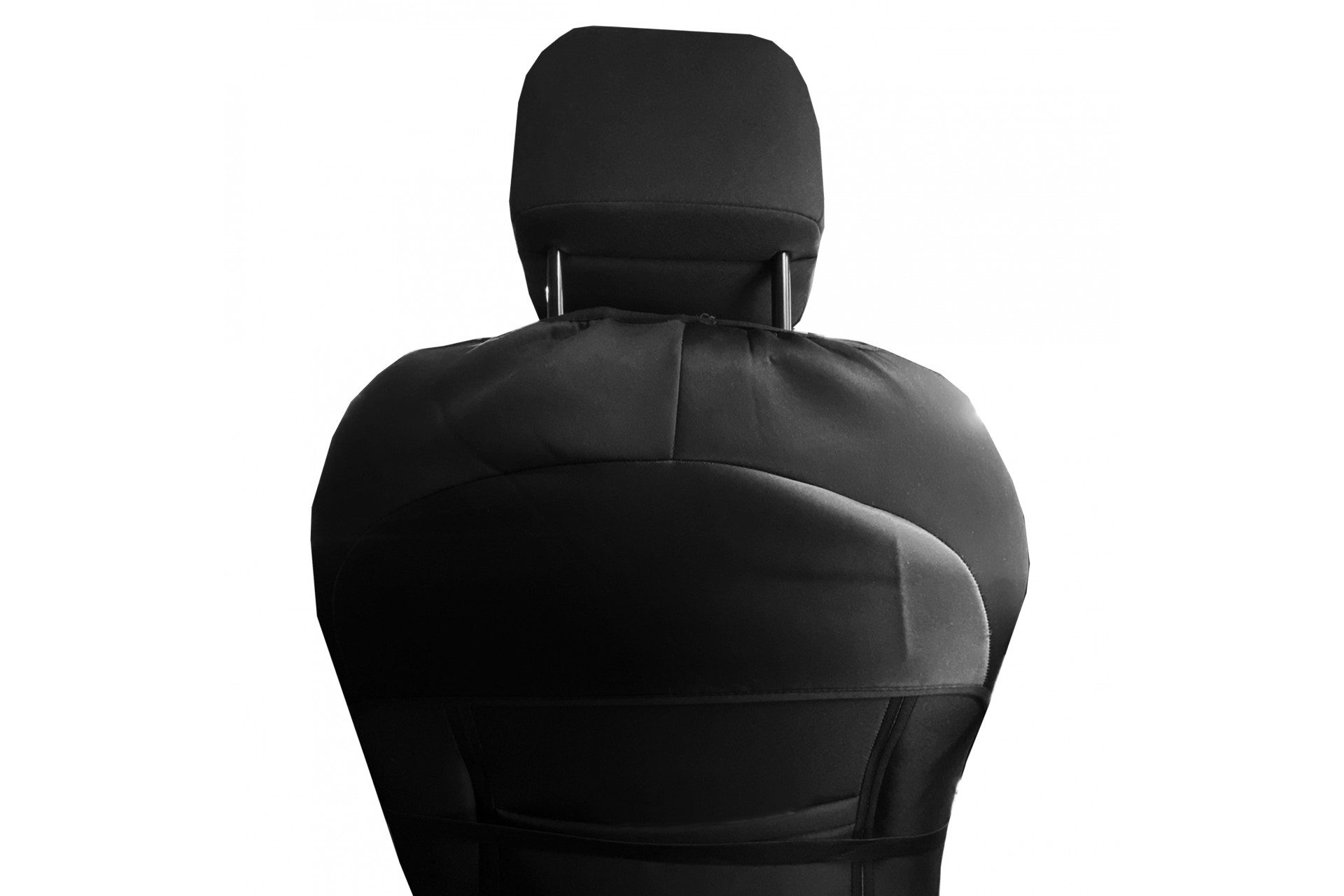 ΗΜΙΚΑΛΥΜΜΑΤΑ ΜΠΡΟΣΤΑ ΚΑΘΙΣΜΑΤΩΝ ΜΑΥΡΟ/ΜΠΛΕ ΜΟΤΙΒΟ (VELCRO ΣΤΑ ΠΡΟΣΚΕΦΑΛΑ) - 2 ΤΕΜ.