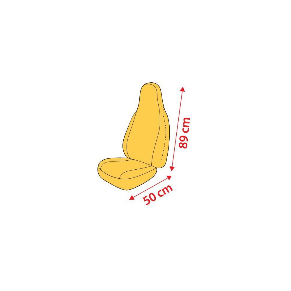 ΚΑΛΥΜΜΑΤΑ ΚΑΘΙΣΜΑΤΩΝ ΦΟΡΕΤΟ ΠΟΛΥΕΣΤΕΡΙΚΟ ΥΦΑΣΜΑ (50x89cm)  ΜΑΥΡΟ DUKA HIGH-BACK MODULAR SERIES LAMPA - 2 ΤΕΜ