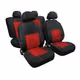 Καλύμματα Καθισμάτων Sport Set Κόκκινο / Μαύρο