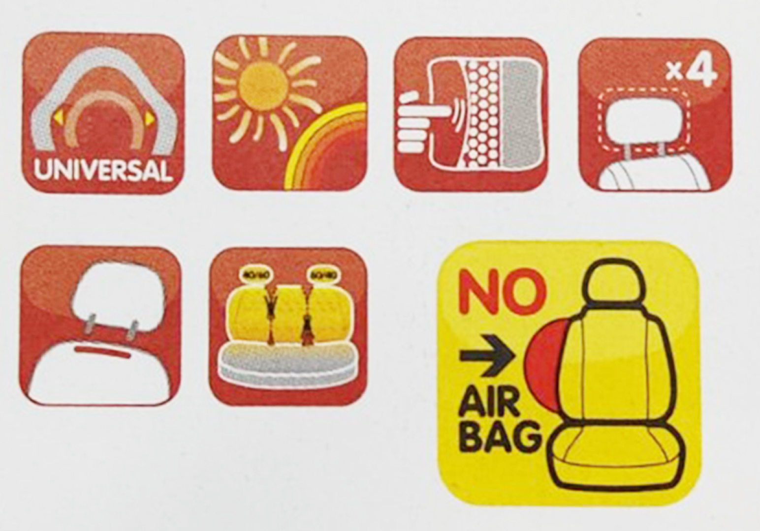 Καλύμματα Καθισμάτων Starline υψηλής ποιότητας ζακάρ Ανθρακί set