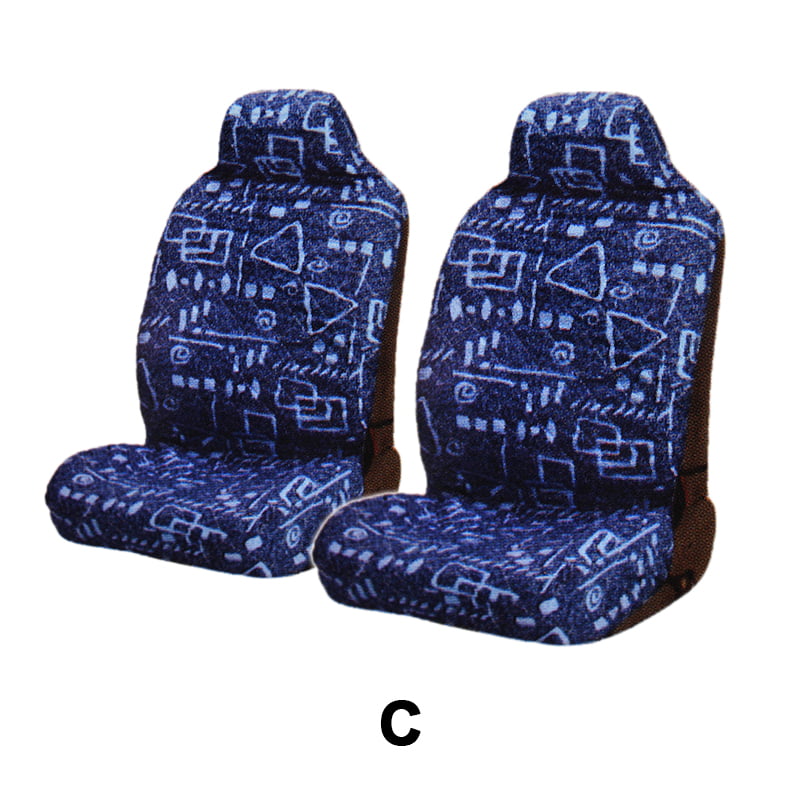 Καλύμματα Μπροστινά ΣΕΤ Universal με Ενσωματωμένο Κεφαλάρι (Ύφασμα/Βαμβάκι/Καπιτονέ) 2 τμχ - C