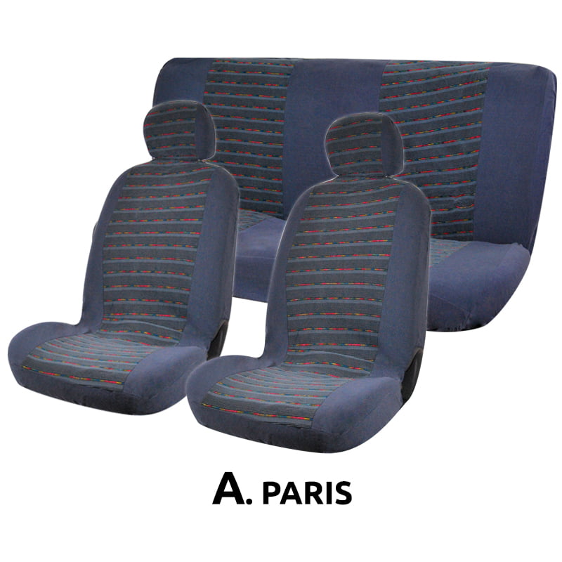 Καλύμματα ΣΕΤ Universal με Αποσπώμενο Κεφαλάρι (Βελούδο) 6 τμχ - A