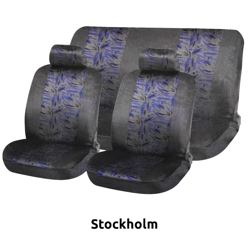 Καλύμματα ΣΕΤ Universal με Αποσπώμενο Κεφαλάρι (Βελούδο) JACQUARD 6 τμχ - Stockholm