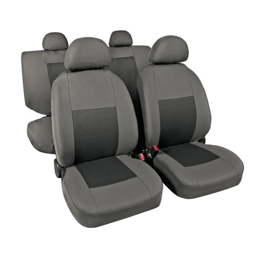 Lampa - Καλύμματα Καθισμάτων Classic υψηλής ποιότητας ζακάρ Γκρι - 8 τεμ. (L5499.4)