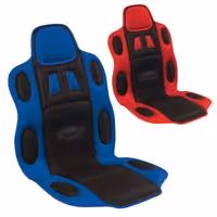 Πλατοκάθισμα Μπροστινό Universal (PolyMesh) RACING 1 τμχ - ΜΑΥΡΟ/ΓΚΡΙ