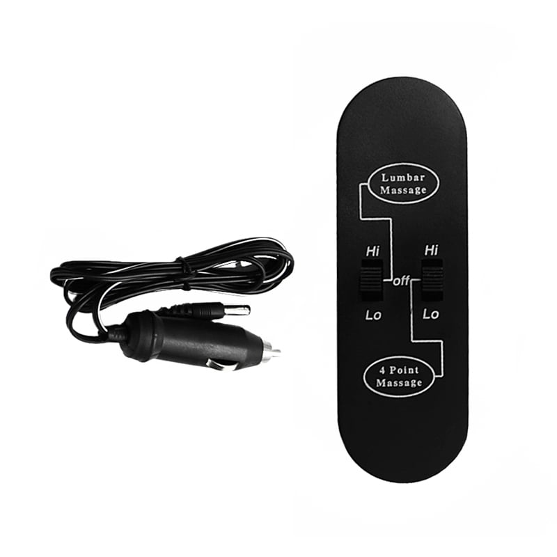 Πλατοκάθισμα Μπροστινό Universal (Ύφασμα) 1 τμχ Μασάζ 12V