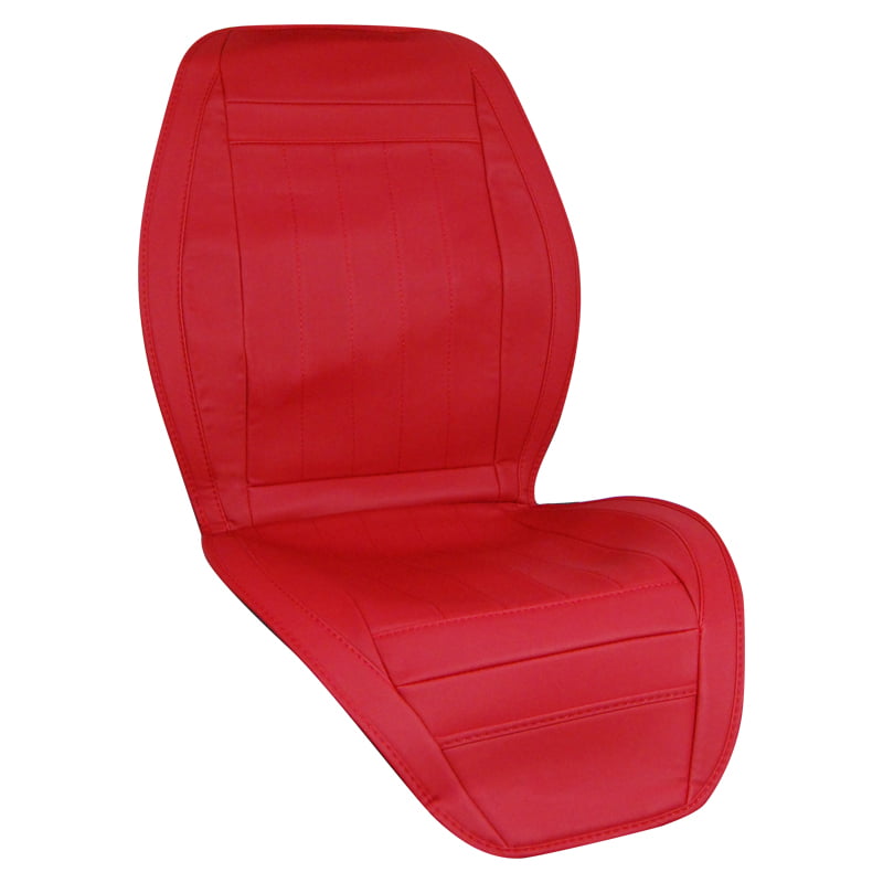 Πλατοκάθισμα Μπροστινό Universal (Ύφασμα/PU) 1 τμχ - ΚΟΚΚΙΝΟ