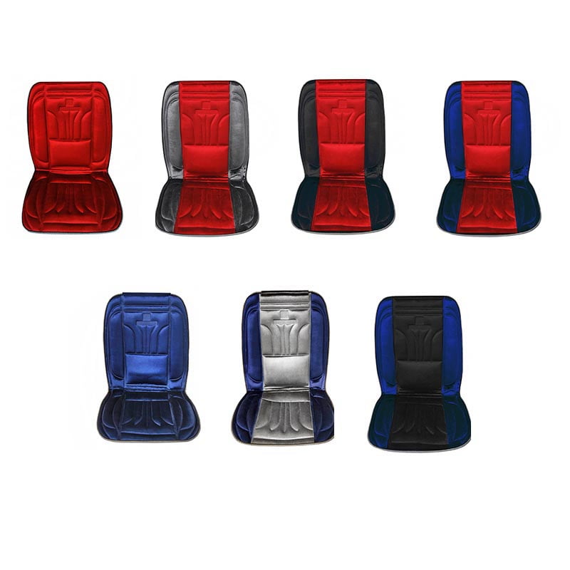 Πλατοκάθισμα Μπροστινό Universal (Βελούδο) 1 τμχ - ΚΟΚΚΙΝΟ/ΓΚΡΙ