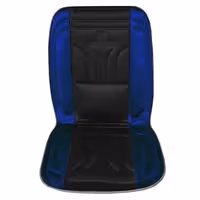 Πλατοκάθισμα Μπροστινό Universal (Βελούδο) 1 τμχ - ΜΑΥΡΟ/ΜΠΛΕ