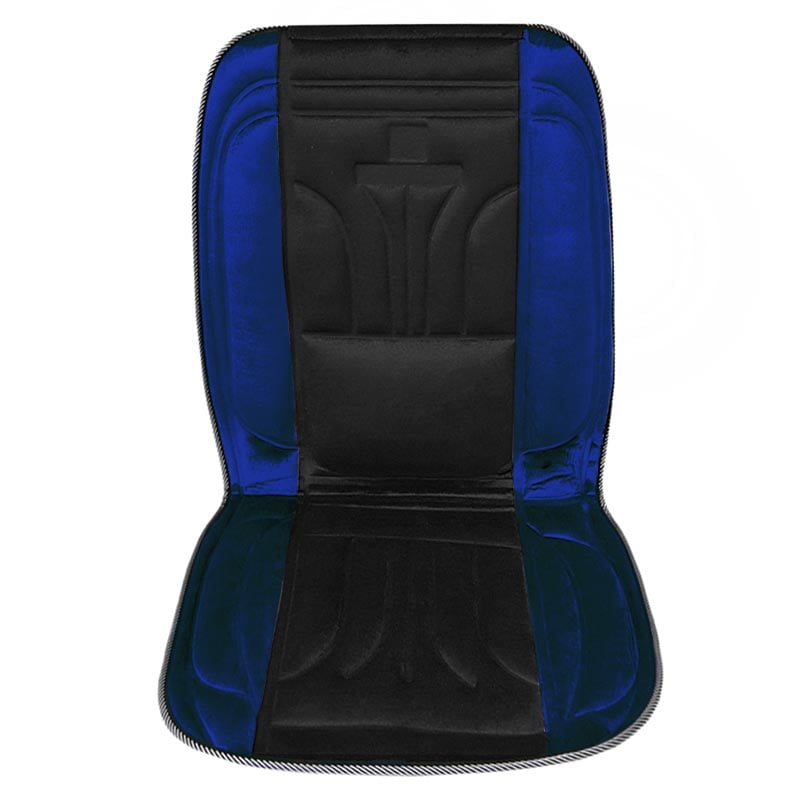 Πλατοκάθισμα Μπροστινό Universal (Βελούδο) 1 τμχ - ΜΑΥΡΟ/ΜΠΛΕ