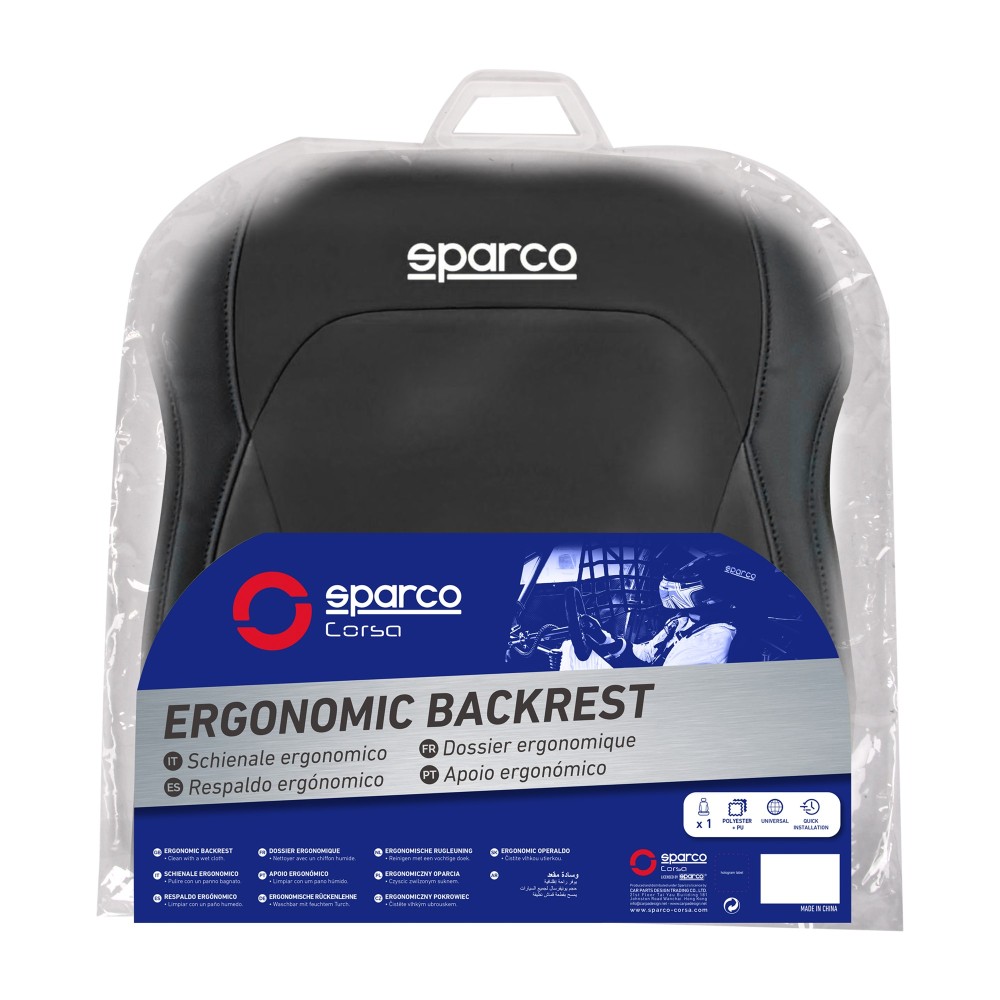 Πλατοκάθισμα SPARCO SPS424BK (Μαύρο)