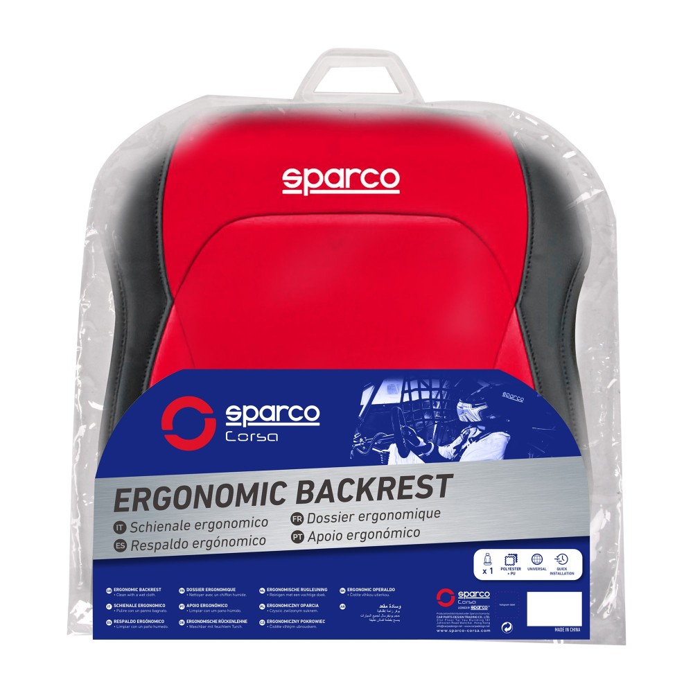 Πλατοκάθισμα SPARCO SPS424RD (Κόκκινο)