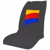 Πλατοκαθίσματα Μπροστινά ΣΕΤ Universal (Πετσετέ) 2 τμχ - S