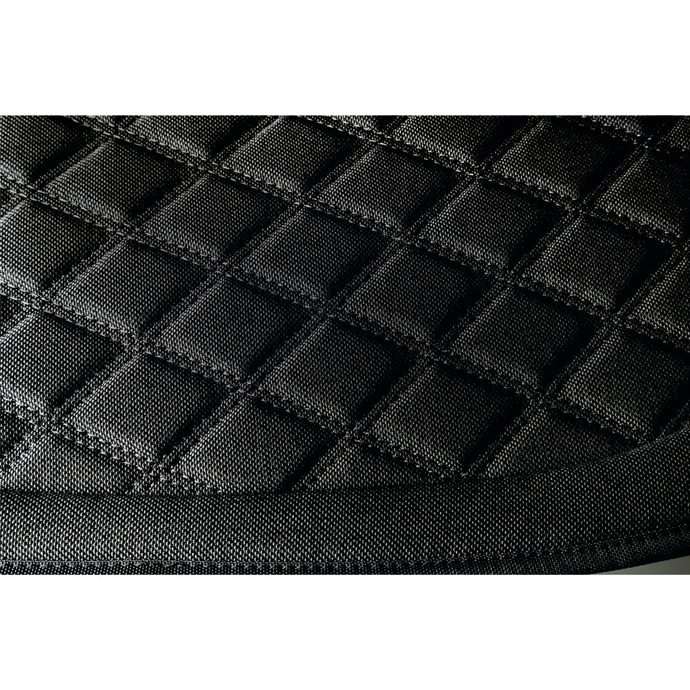 ΠΛΑΤΟΚΑΘΙΣΜΑΤΑ VENICE ΜΕ ΔΙΑΣΤΑΣΕΙΣ ΠΛΑΤΗΣ 50 Χ 65 cm/ΚΑΘΙΣΜΑ 60 cm (ΜΑΥΡΟ ΛΙΝΟ/ΠΟΛΥΕΣΤΕΡ) - 2 ΤΕΜ.