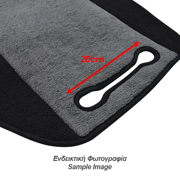 Race Axion - Πλατοκαθίσματα για Εμπρόσθια Καθίσματα με Universal Εφαρμογή από Πετσέτα (70% Βαμβάκι / 30% Πολυεστέρας) σε Μπλε Χρώμα - 2 Τεμ. (PLAT.60022-RXLY)