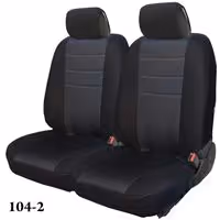 Σετ Ημικαλύμματα FORCE Jacquard 104-2 (Μαύρο)