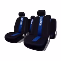 Σετ Καλύμματα SPARCO SPC1011 (Μαύρο - Μπλε)