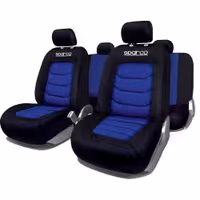 Σετ Καλύμματα SPARCO SPC1019 (Μαύρο - Μπλε)