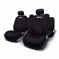 Σετ Καλύμματα SPARCO SPS403 (Μαύρο - Κόκκινο)