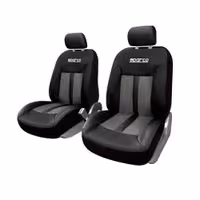 Σετ Μπροστινά Καλύμματα SPARCO SPC1018 (Μαύρο - Γκρι)