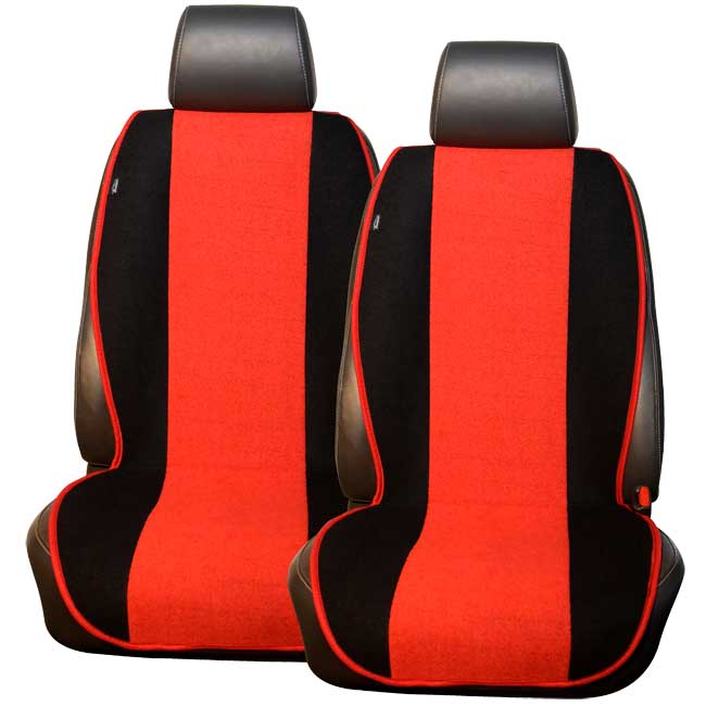 Σετ Πλατοκαθίσματα FORCE Πετσέτα (Κόκκινο - Μαύρο)