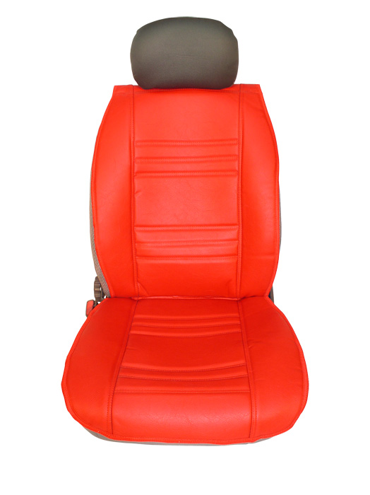 Σετ Πλατοκαθίσματα Leather Lux Δερματίνη (Κόκκινο)