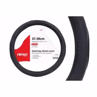 Κάλυμμα Τιμονιού AMiO 37cm - 39cm (SWC-09/Μαύρο)