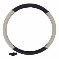 ΚΑΛΥΜΜΑ ΤΙΜΟΝΙΟΥ ΔΕΡΜΑ ΦΟΡΤΗΓΟΥ 45cm - ΜΑΥΡΟ/ΜΠΕΖ