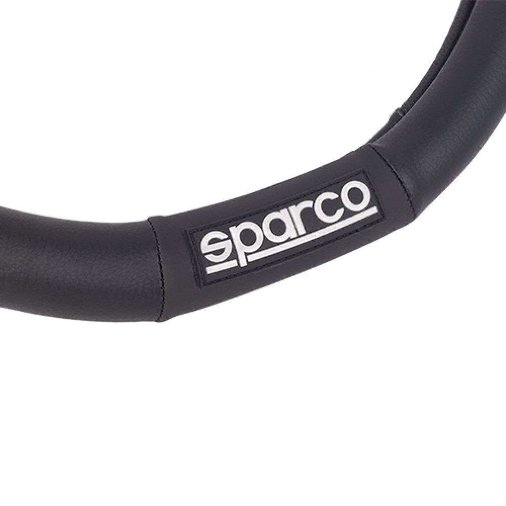 Κάλυμμα Τιμονιού μαύρο small D35cm 9cm 1τμχ Sparco