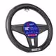 Κάλυμμα Τιμονιού μαύρο small D35cm 9cm 1τμχ Sparco