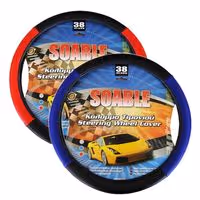 ΚΑΛΥΜΜΑ ΤΙΜΟΝΙΟΥ SOABLE – ΔΕΡΜΑΤΙΝΗ - ΜΑΥΡΟ/ΓΚΡΙ