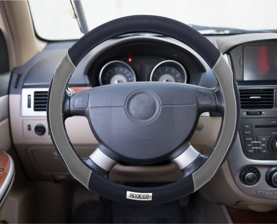 Κάλυμμα Τιμονιού SPARCO Corsa (Μαύρο - Γκρι)