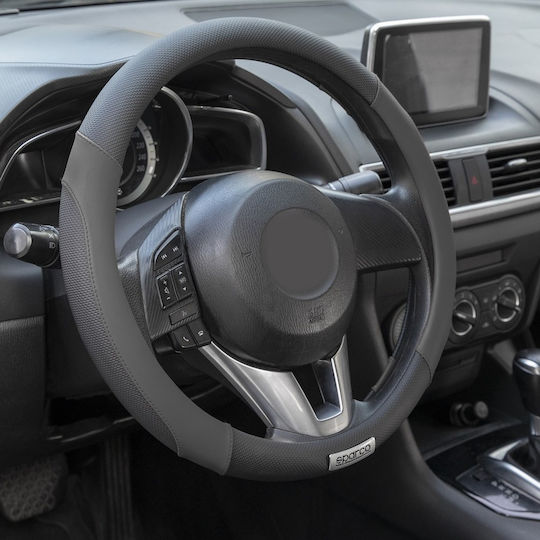 Κάλυμμα Τιμονιού SPARCO Corsa (Μαύρο - Γκρι)