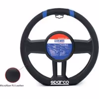 Κάλυμμα Τιμονιού SPARCO Δερματίνη (Μαύρο - Μπλε)