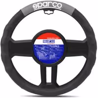 Κάλυμμα Τιμονιού SPARCO (Μαύρο - Γκρι)