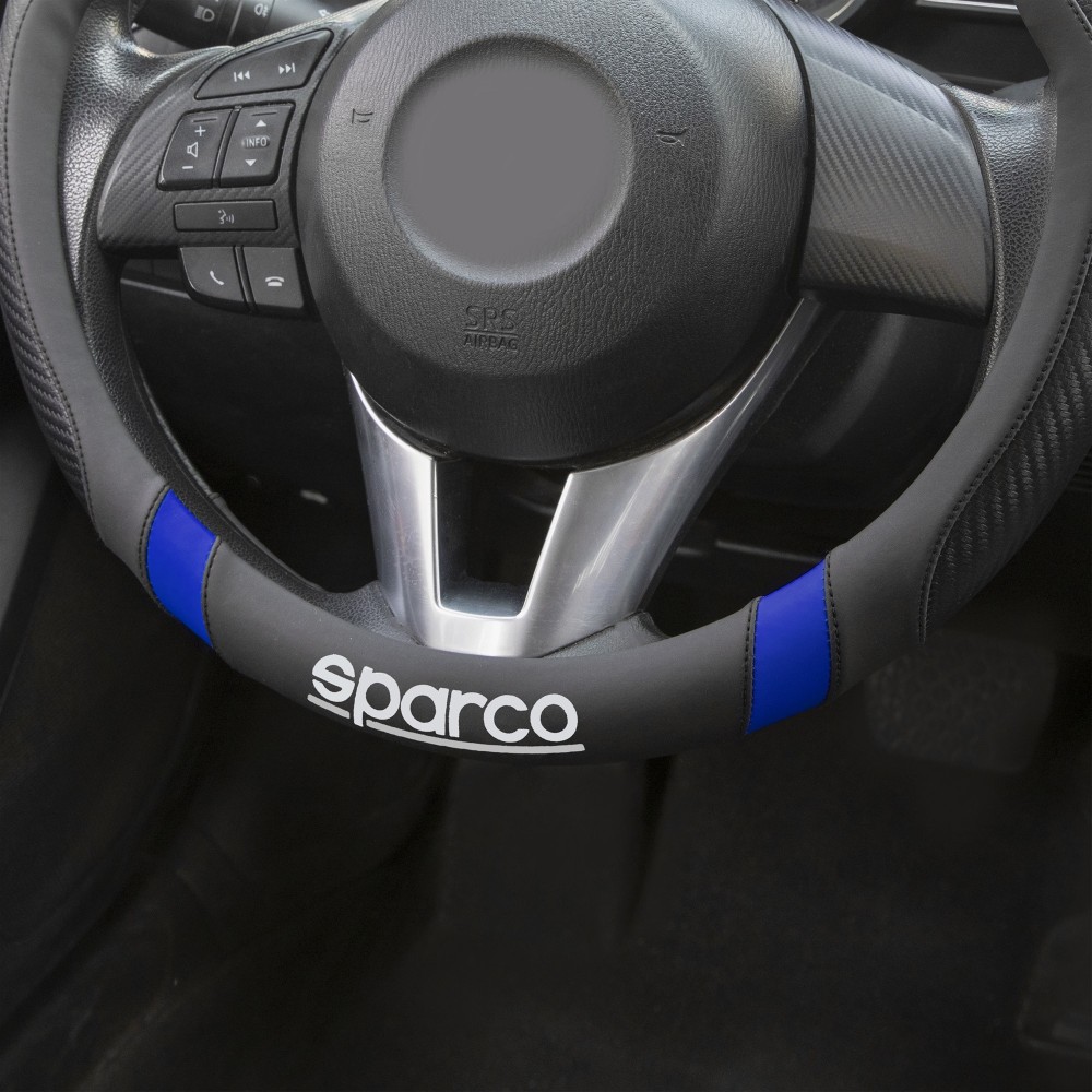 Κάλυμμα Τιμονιού SPARCO (Μπλε)