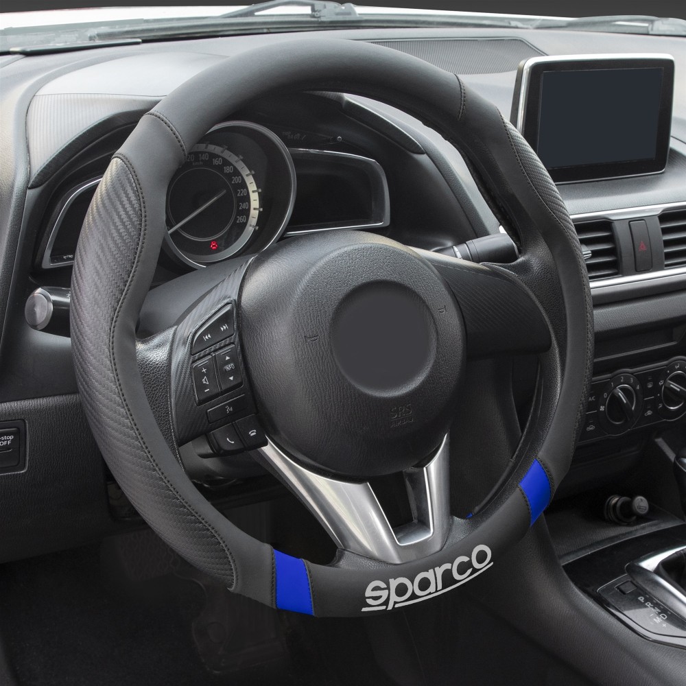 Κάλυμμα Τιμονιού SPARCO (Μπλε)
