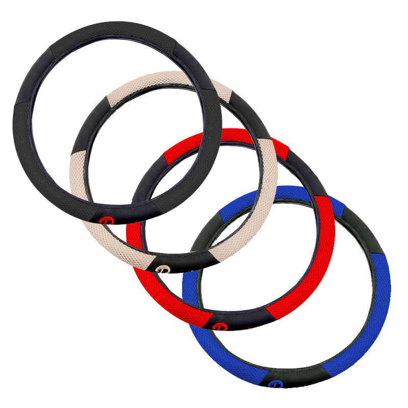 Κάλυμμα Τιμονιού Racing 38cm (Μαύρο)