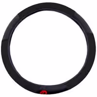 Κάλυμμα Τιμονιού Racing 38cm (Μαύρο)