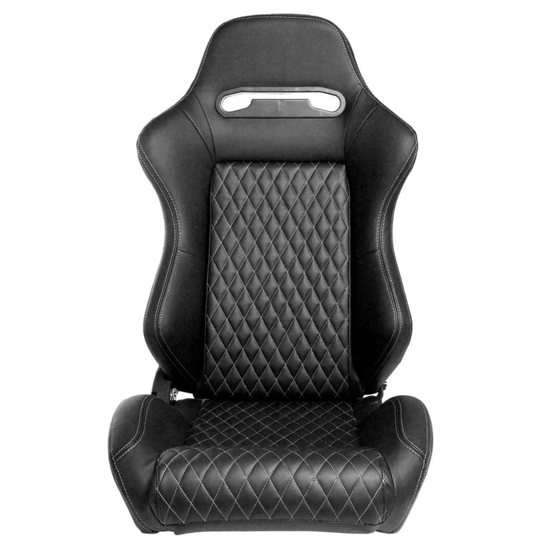 Αγωνιστικό Κάθισμα OEM Luxury Δερματίνη (Μαύρο / Δεξί)