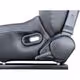 Ανακλινόμενο Κάθισμα Simoni Racing Emerson (Μαύρο - Carbon Δέρμα Με Κόκκινη Ραφή)
